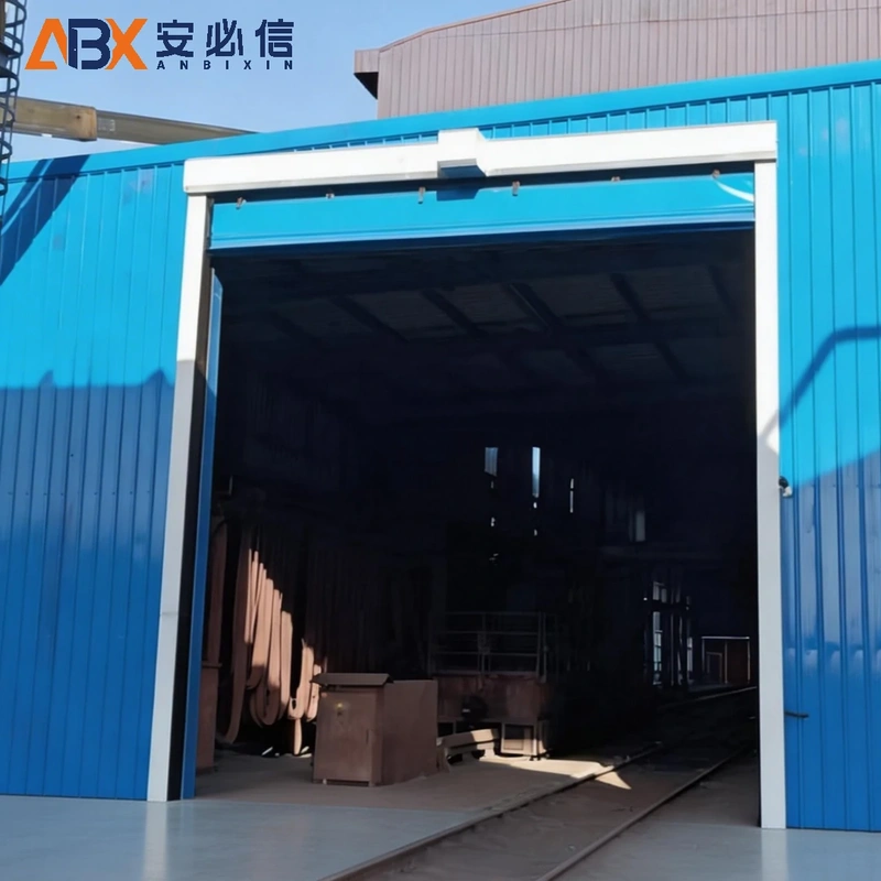 雅安市PVC堆积门